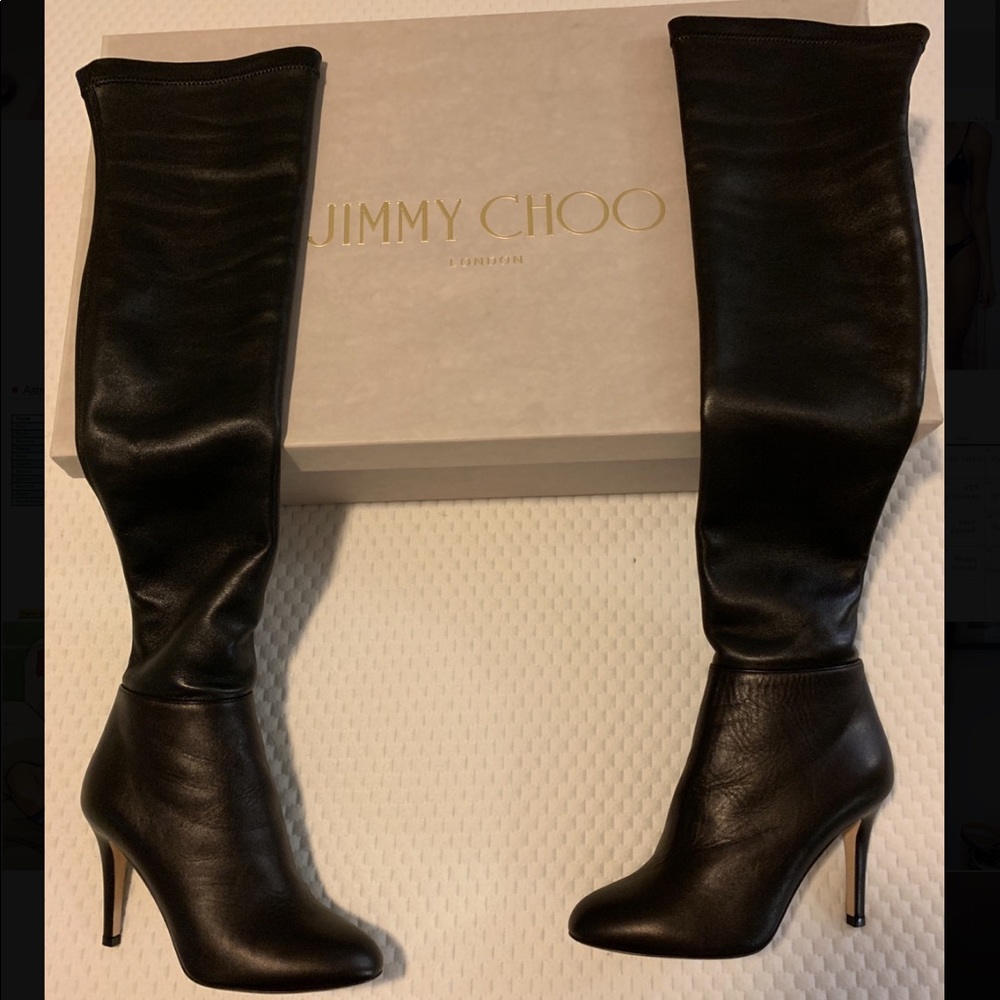 Jimmy Choo Over the Knee Boots